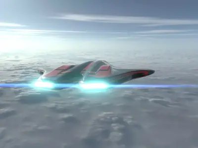 Explorer Spaceship 3D model