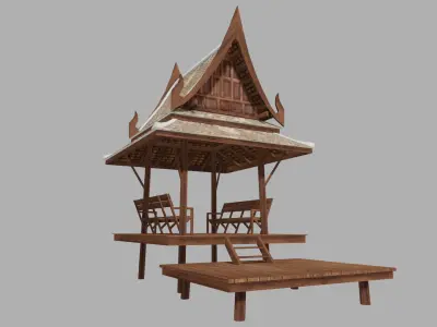 SALA-THAI Low-poly 3D model
