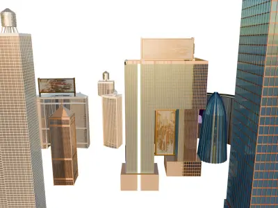 The Modern City Pack 3D model