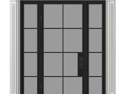  Entrance External Classic Door 3D model