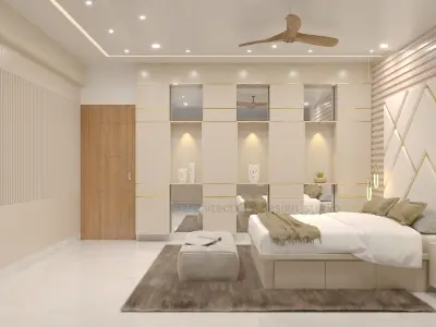 Master Bedroom Interior Design - 4 3D model
