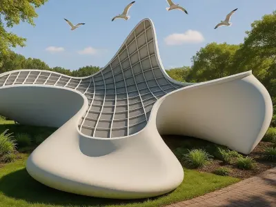 Parametric Institute 3D Model 3D model