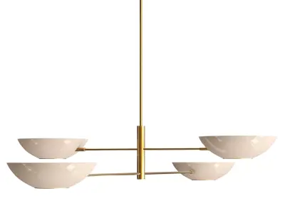 Lachlan Chandelier by West elm 3D model