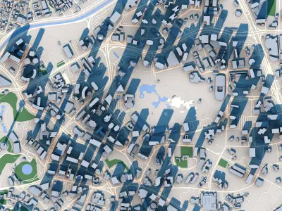 Merdeka 118 Petronas Towers Kuala Lumpur Malaysia 3D model