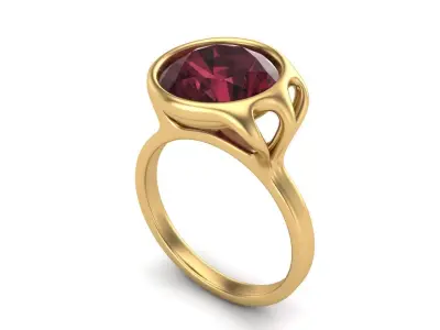 Jewelry ring 383 3D print model