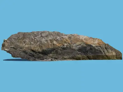 The Wall rock 3D model