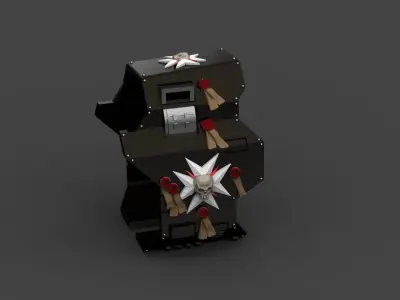 Templar Outrider Bike Fairings 3D print model