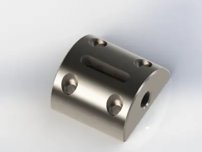 Manual door and window lock or stopper Free 3D print model