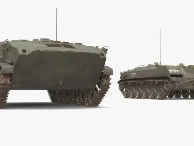  BTR-ZD Armored Personnel Carrier Green 