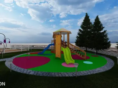 Child park 3D model