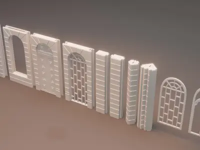 Modular Church 3D print model