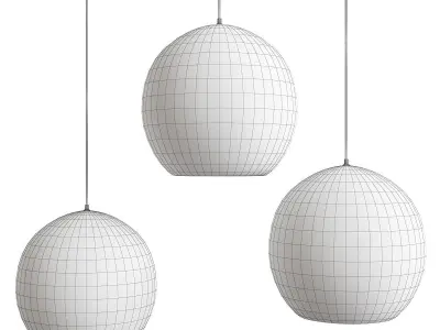 LET GLASS METAL Low-poly 3D model