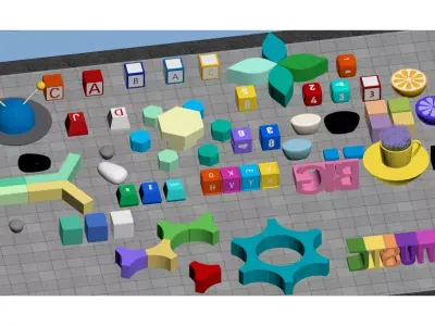 Creative Ornaments 3D model