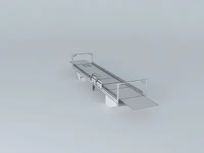 Railway bridge Free 3D model