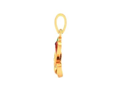 Kids Pendants 3dm STL OBJ FBX Renders Details 3D print model buy