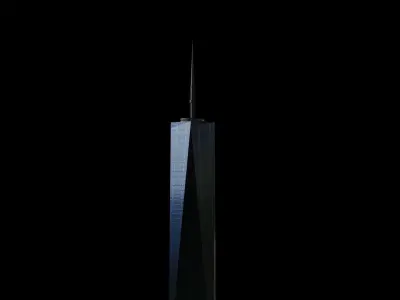 1 World Trade Center  - NYC Low-poly 3D model