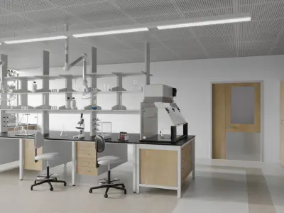Laboratory Expansion 3D model