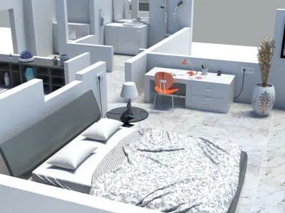 Apartment  Interior  3D model