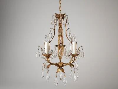 Vaughan Joliet Chandelier CL0078GI 3D model