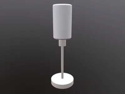 Portable Desk LED Lamp 3D model