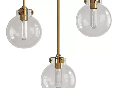 Congress 3128 Mini Pendant Light Low-poly 3D model