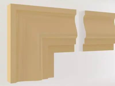 Framing for doors and windows 002 3D model