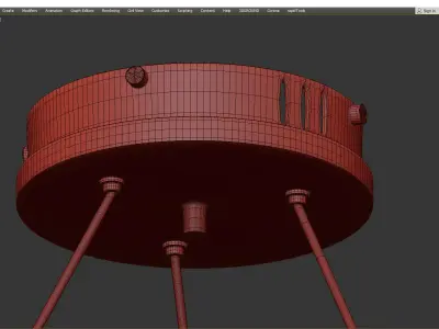 Arte Lamp CROCUS Low-poly 3D model