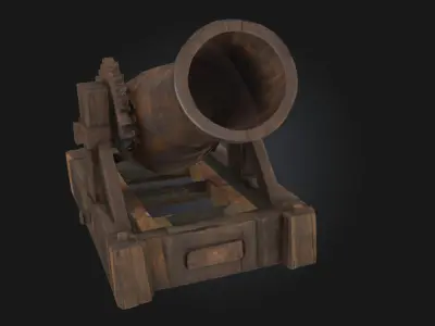 Mortar Display  Timeless Strength on Showcase 3D model