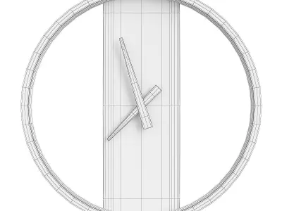 TIME SCONCE Low-poly 3D model