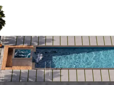SWIMMING POOL NO16 A 3D model