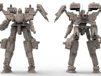 Robot MVR 10 3D model