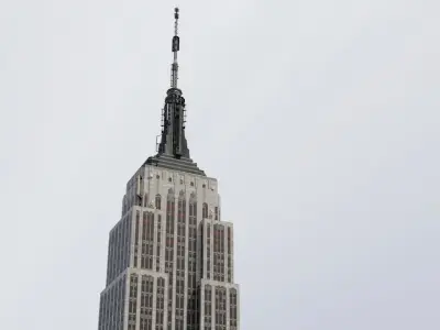 The Empire State Building Low-poly 3D model