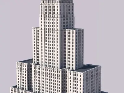 New York Life Building 3D print model