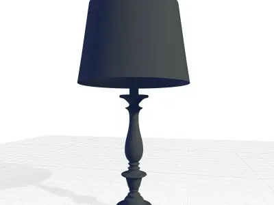 Triggs Table Lamp Light Set 3D model