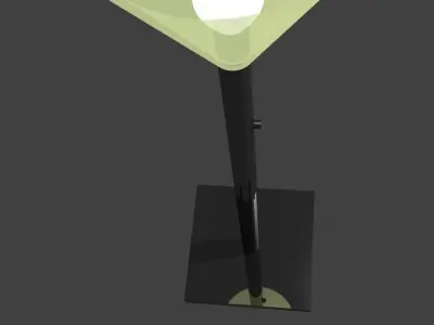 Standard Living Room Lamp Low-poly Free low-poly 3D model