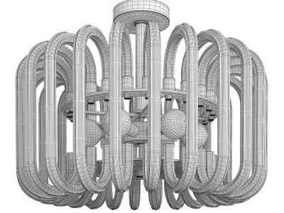 AILIN chandelier Low-poly 3D model