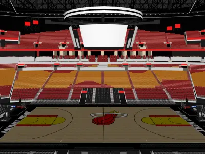 Kaseya Center 3D model