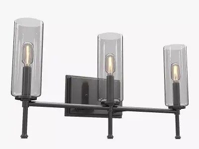 Elara Vanity Light 3-Light 3D model