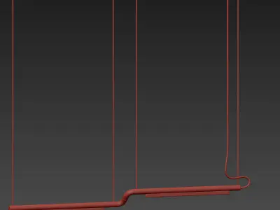 Sebastian Linear Suspension Collection 3D model