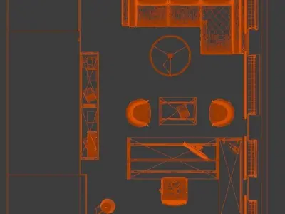 Small Office 3D model purchase