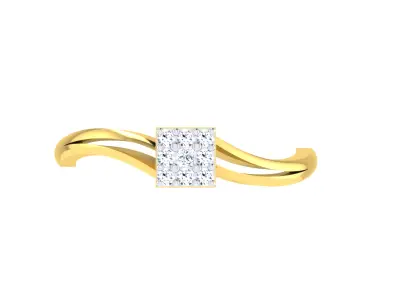 Women Ring Render 3dm STL OBJ FBX Details 3D print model shop