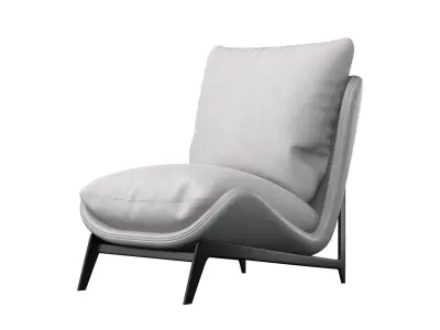 Scandinavian Armchair 3D model