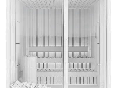 STARPOOL NATURE SAUNA PERSONAL Sauna 3D model