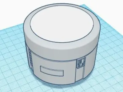 Far Away Galaxy Cantina Table 3D print model