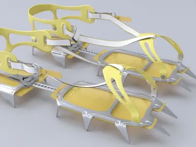 Salewa Crampons 3D model