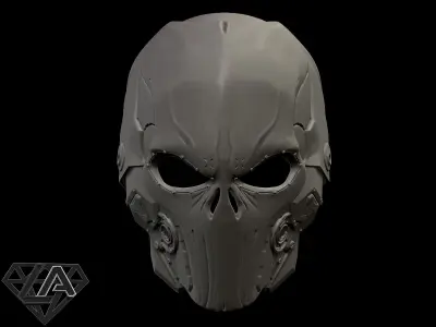 Sci-fi punisher helmet 3D print model