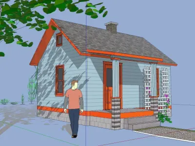 Creative Design-Holiday Cabin-072 3D model