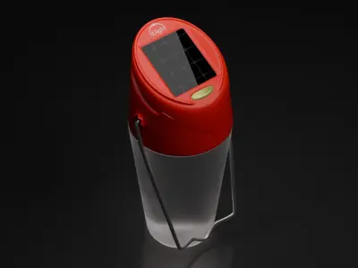 Solar Light Free 3D model