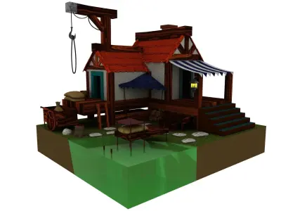 3d model house 3D model