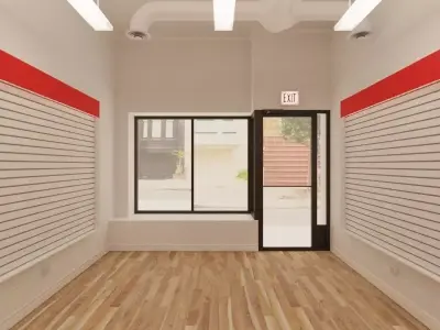 Small Retail Space 3D model